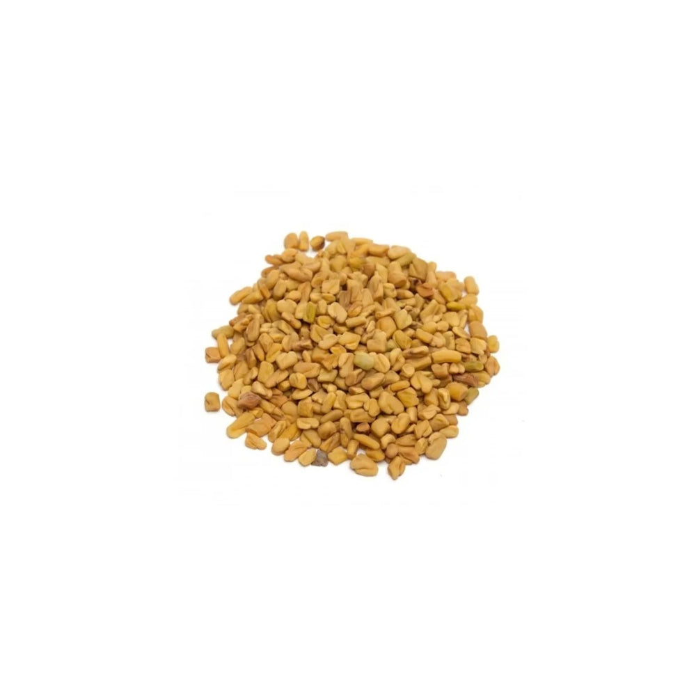 Whole fenugreek seeds Methi Dana close up
