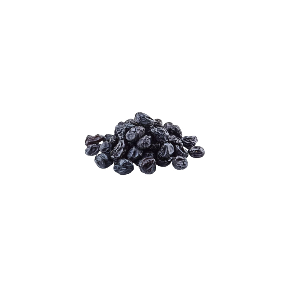 Premium black raisins Kalo Kismis close up