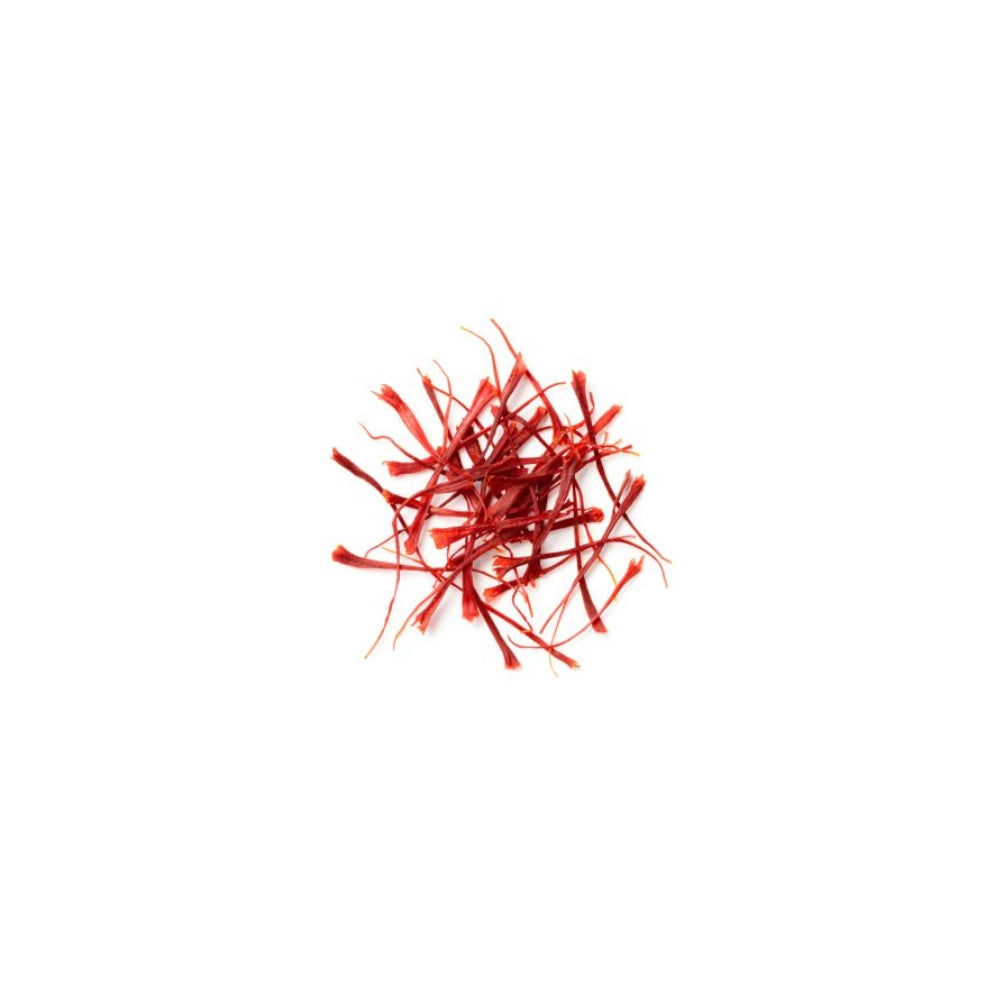Premium saffron threads Jafran close up